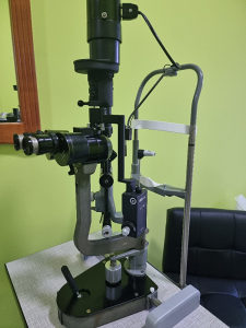 Biomikroskop špalt lampa Haag streit