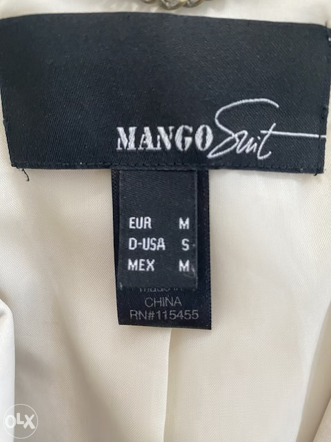 MANGO mantil, bez boja, vel. M