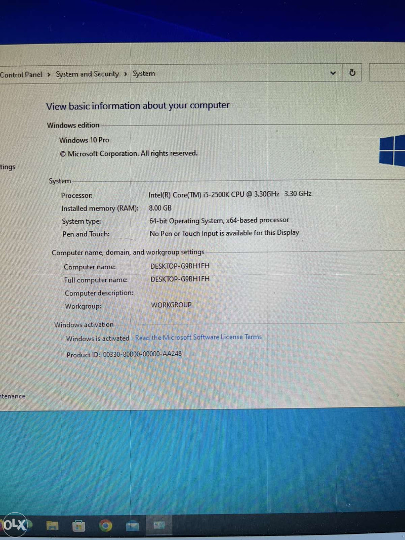 Gaming setup Desktop Računari OLX.ba