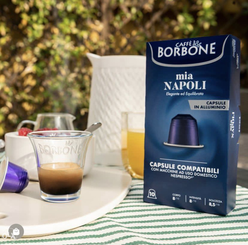 100 capsule Borbone - mia Napoli compatibili Nespresso [0,25