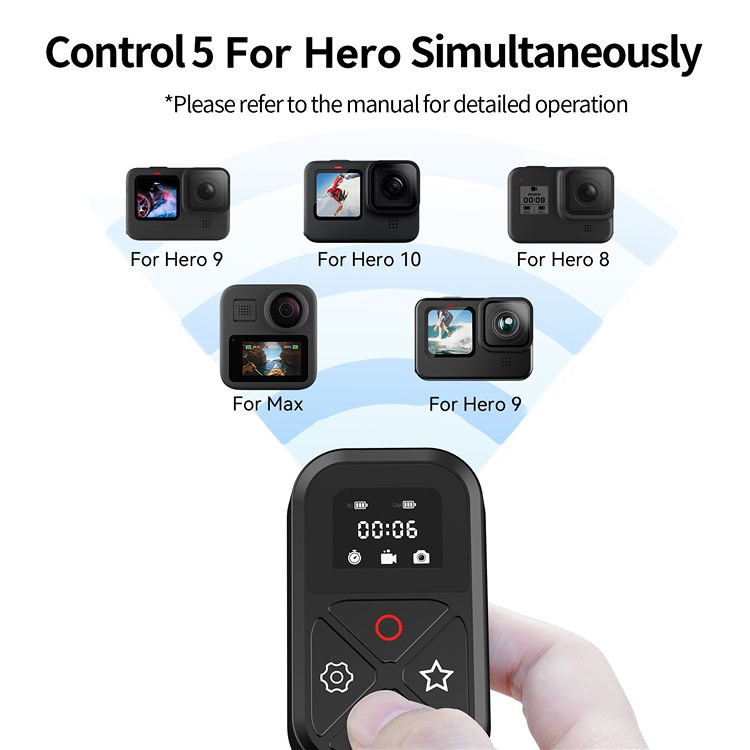 Telesin Bluetooth daljinski za GoPro Hero 11/10/9/8/Max