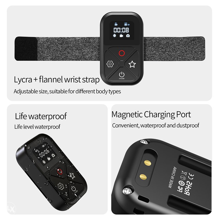 Telesin Bluetooth daljinski za GoPro Hero 11/10/9/8/Max