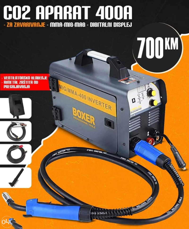 Aparat za varenje Co2 Inverter Boxer SR 2010 400A - Biznis i Industrija ...
