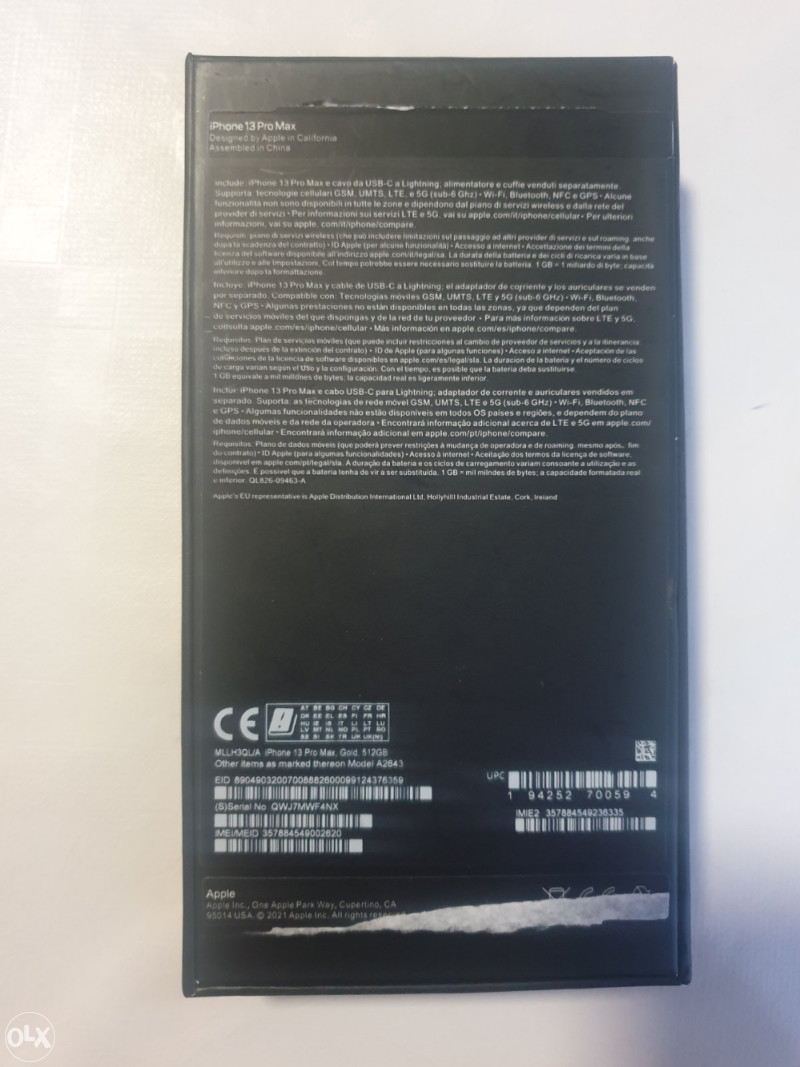 iphone 13 pro max 128gb olx bh