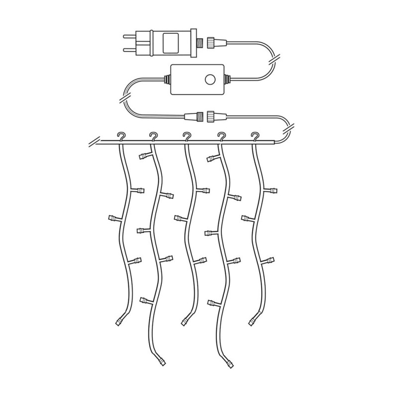 8137460 WiFi NEDIS LED Žaruljice 240 LED 5m Smart sistemi OLX.ba