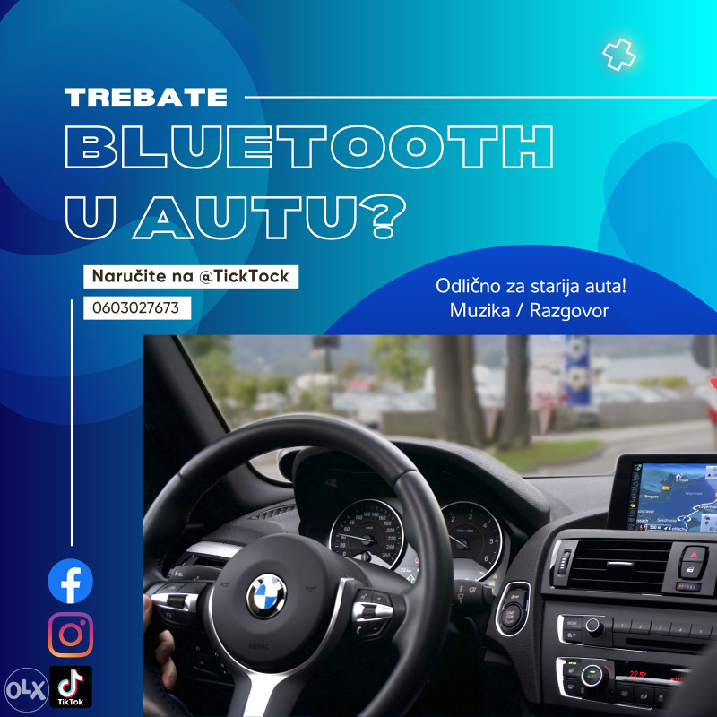 Bluetooth AUX Adapter za auto 5.0 Elektronika i Akustika OLX.ba