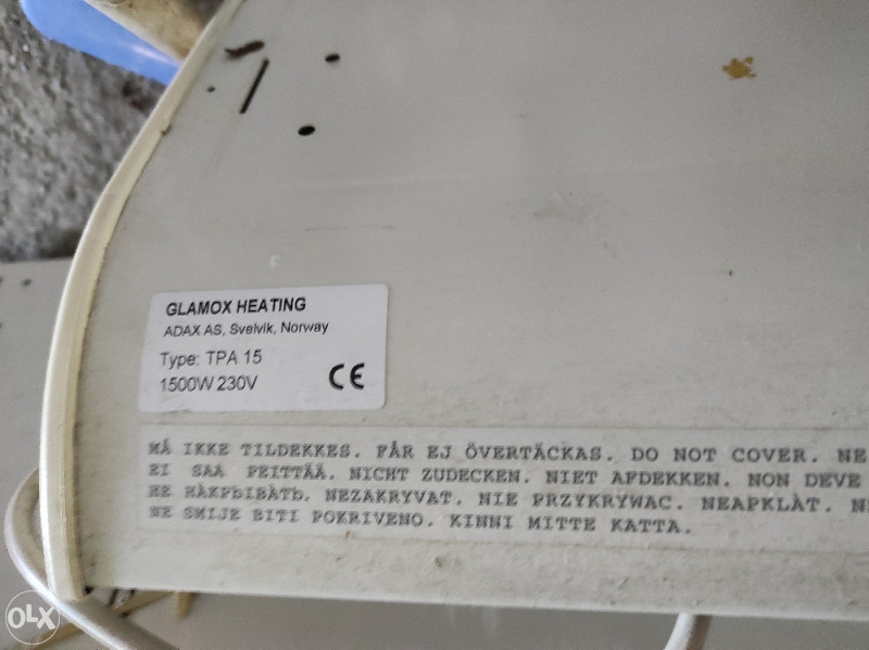 Norveski radijator original - Električne grijalice - OLX.ba