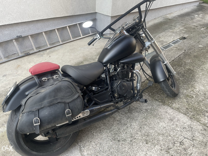 Motor chopper 150 kubika Moze zamjena za auto Motocikli OLX.ba