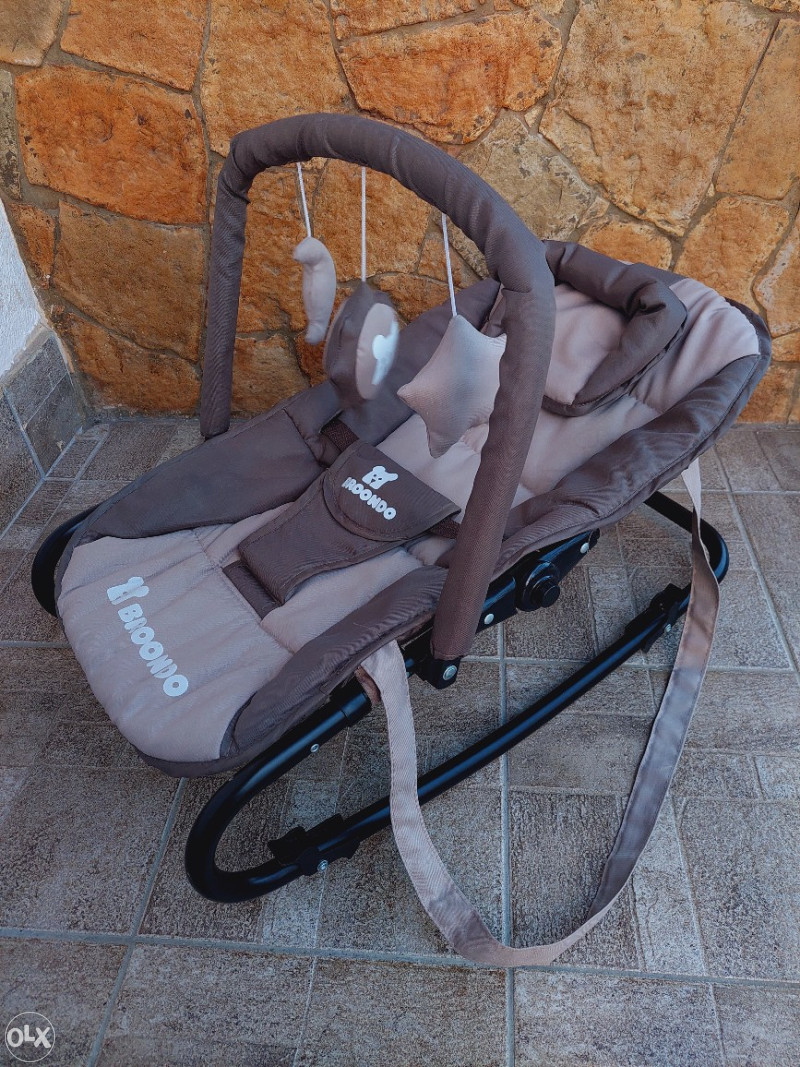 LEZALJKA LJULJASKA ZA BEBE IGRAONICA MEDO Bruundo Bebe Ležaljke