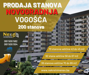 NOVOGRADNJA Vogošća/Trosoban stan 66,77 m2