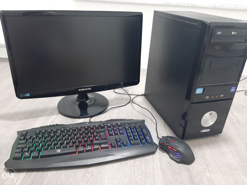 Centralna jedinica, monitor, miš i tastatura - Desktop Računari - OLX.ba