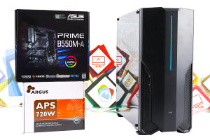 Office PC Fighter V310-01; R3 3200G; 500GB SSD