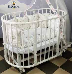 Krevetac za bebe djeciji kolijevka komoda 7u1 NOVO