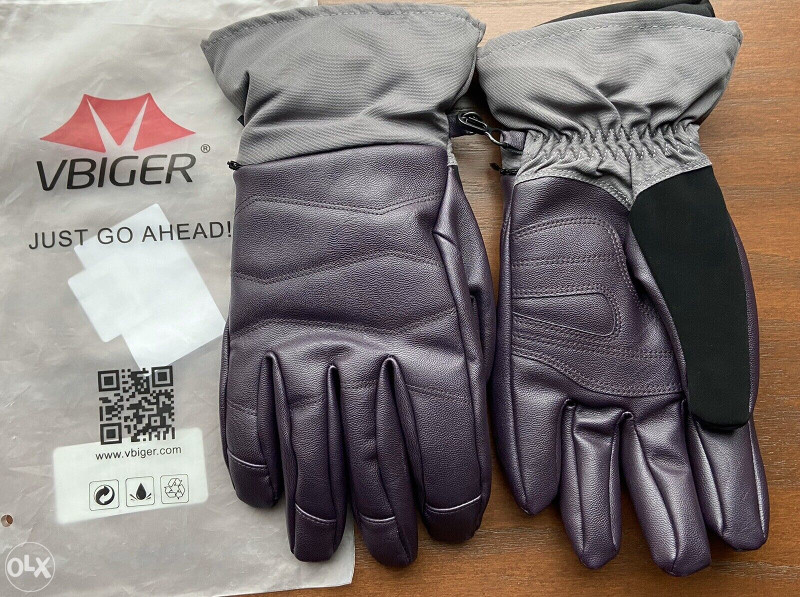 Muške ski rukavice, zipper džep,Touchscreen,Waterproof