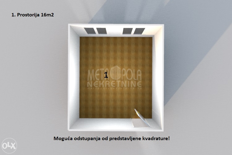 Manja kancelarija na odličnoj lokaciji, Centar