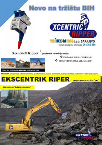 Hidraulični čekić za bager alternativa ekscentrik riper