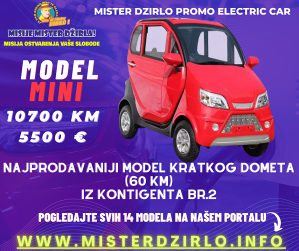 Mister Dzirlo električna vozila model MINI