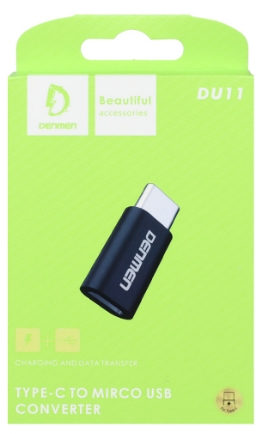Denmen DU11 2u1 konverter (Micro USB na Type-C)