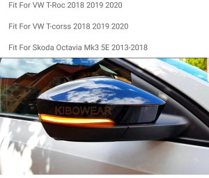Skoda Octavia 3 2013 2018 dinamicki zmigavac t rock t cross plutajuci zmigavci