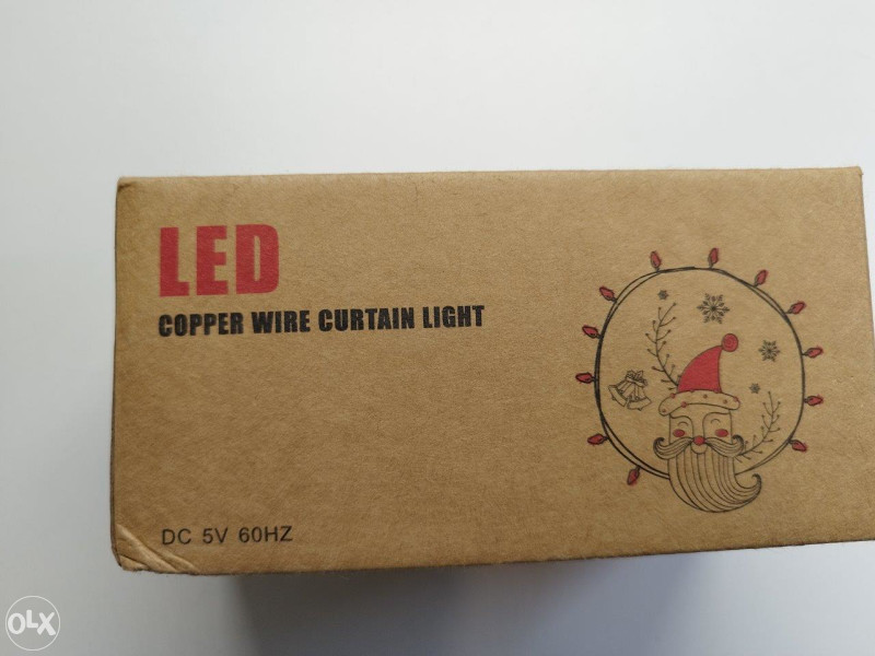 3m x 3m LED zavjese, 10 krakova, USB napajanje