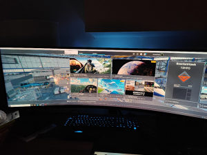 Gaming setup - Flight simulator