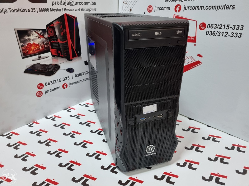 THERMALTAKE RGB PC I5 4570s; 8GB; SSD HDD; AMD R7 260x Kompjuteri