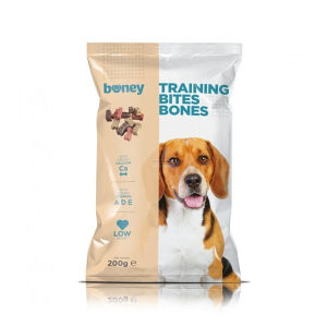 Poslastica za pse Boney Training Bites Bones 200 g