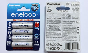 Panasonic Eneloop punjive AA baterije BK-3MCCE/4BE