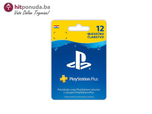 PLAYSTATION PLUS CARD 365 DAYS HANGER PS4