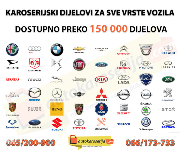 NOSAC PVC MASKE GORNJI UNUTRA PLASTICNI Audi A7 4g