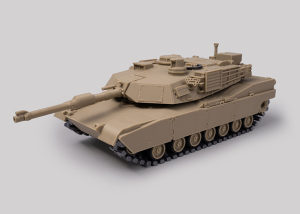 Tenk Abrams M1A2 model za sklapanje 64 dijela