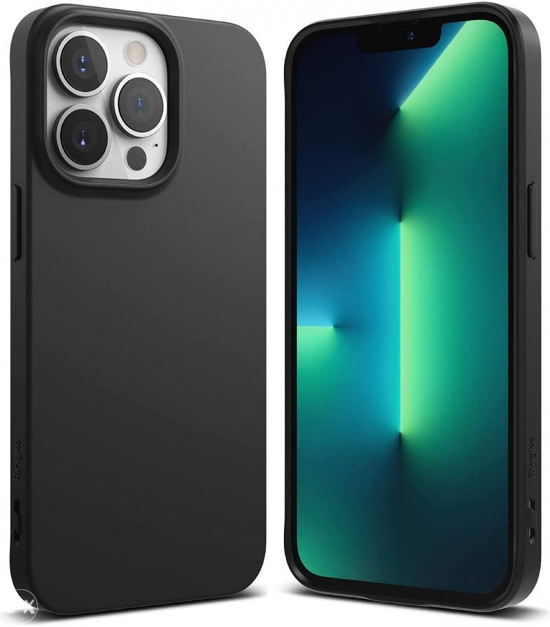 Iphone 13 i 14 silikonska maska crna i providna