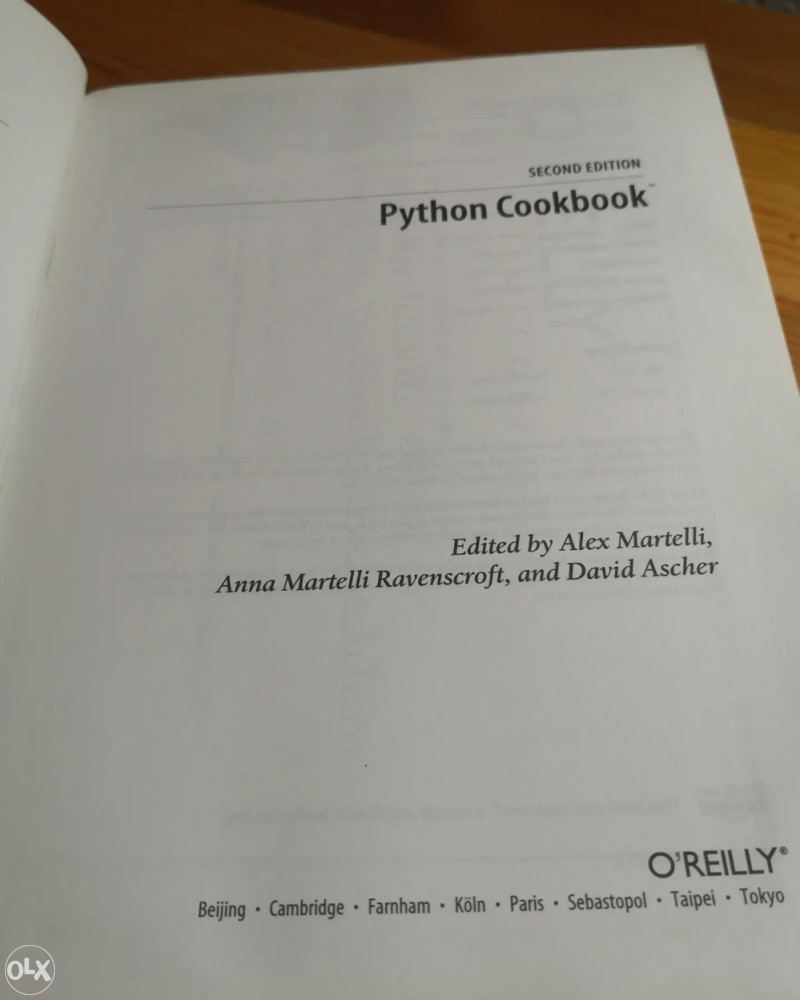 Python Cookbook - Stručne - OLX.ba
