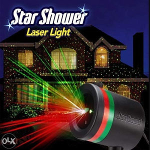Star show led laser svjetlo ukrasi
