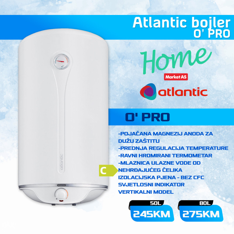 Atlantic - Bojler O' PRO + 50L - Moj Dom - Bojleri - Banja Luka - OLX.ba