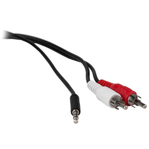 Audio kabal 3.5mm / M na 2 x RCA / M - 1.5m