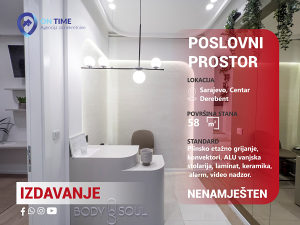 Višnjik / Poslovni prostor / 58 m2 / RENOVIRAN