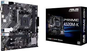 Maticna AM4 Asus A520M-K Novi Bios