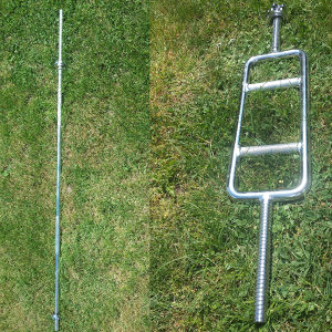 Šipke za vježbanje 25mm ravne/z sipka/triceps