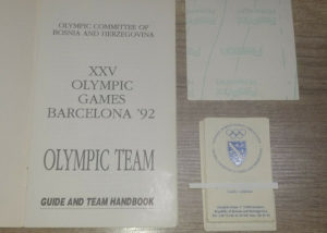 Olimpijada barcelona 1992 lot ljiljani BiH