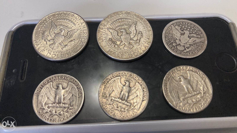6 srebrenjaka USA OD 1912 DO 1964 GOD AKCIJA