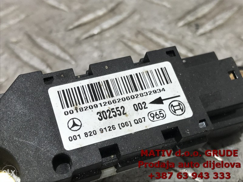 CRASH senzor udara Mercedes CLK w209 2006 A0018209126