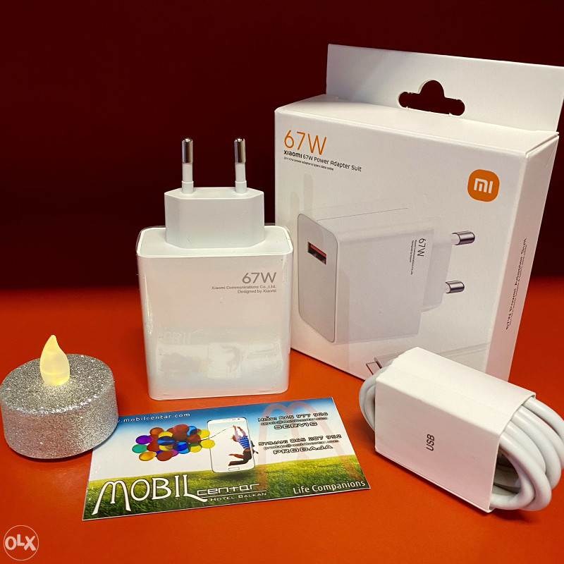 Xiaomi punjac 67W + Type-C kabl