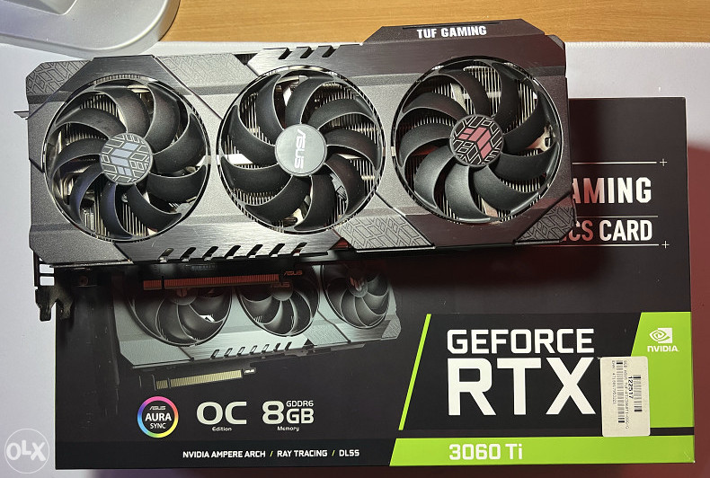 RTX 3060 ti TUF Gaming OC 8GB