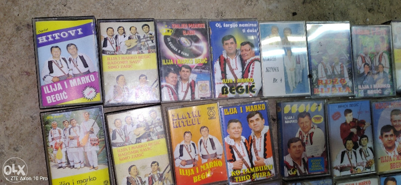 Audio kasete ilija i Marko Begic