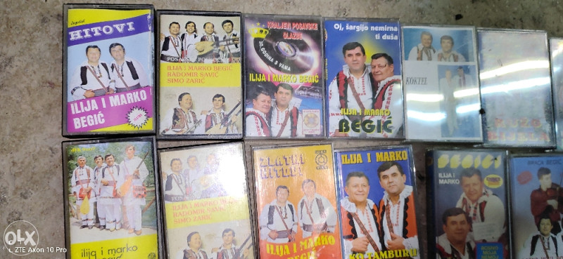 Audio kasete ilija i Marko Begic