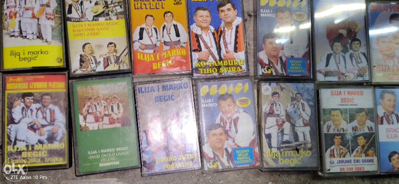 Audio kasete ilija i Marko Begic