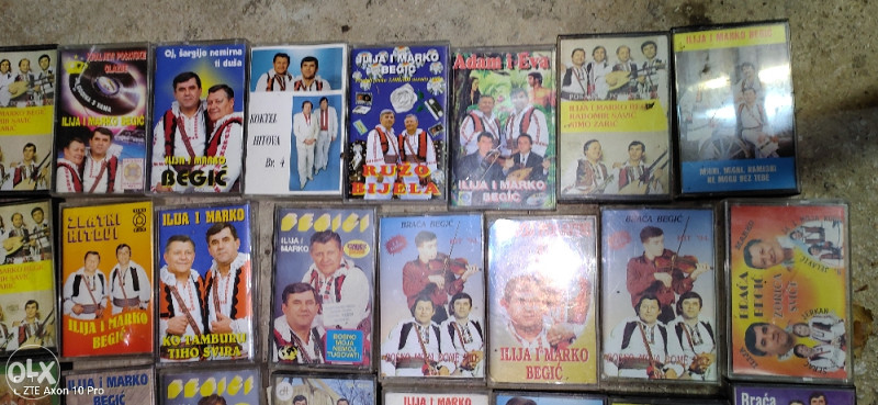 Audio kasete ilija i Marko Begic