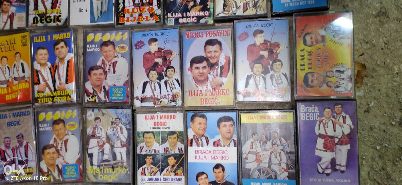 Audio kasete ilija i Marko Begic