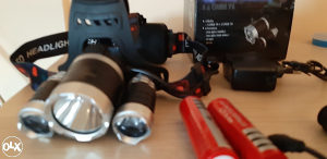 Lampa na glavu Naglavna lampa ribolov pecanje lov